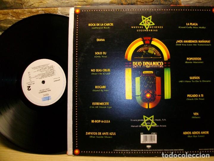 Discos de vinilo: D&uacute;o Din&aacute;mico &ndash; Viva Los 50 LP - Foto 2
