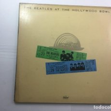 Discos de vinilo: DISCO LP THE BEATLES AT THE HOLLYVOOD BOWL - 1977 EMI CAPITOL. Lote 300044548