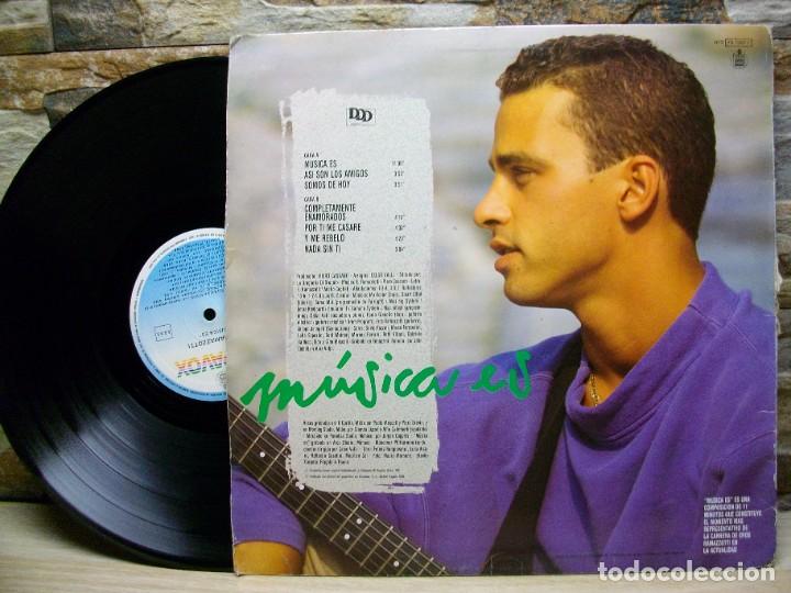 Discos de vinilo: Eros Ramazzotti &ndash; M&uacute;sica Es LP - Foto 2