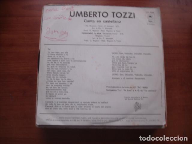 Discos de vinilo: Umberto Tozzi Tu - Foto 2