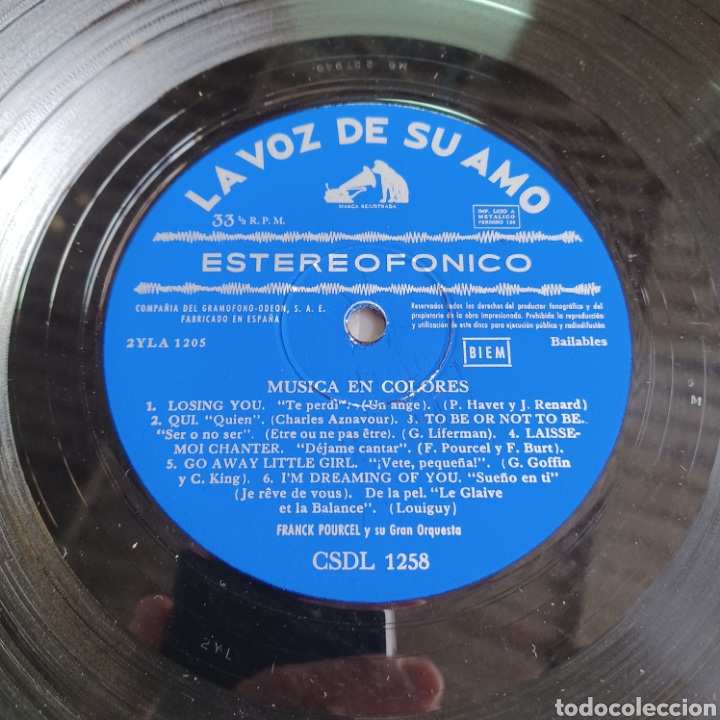 Discos de vinilo: FRANCK POURCEL Y SU GRAN ORQUESTA - Foto 3