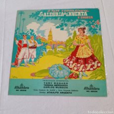 Discos de vinilo: LA ALEGRIA DE LA HUERTA - FEDERICO CHUECA - ATAULFO ARGENTA .... Lote 300140073