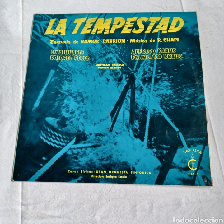 Discos de vinilo: ALFREDO KRAUS - LA TEMPESTAD - Foto 6