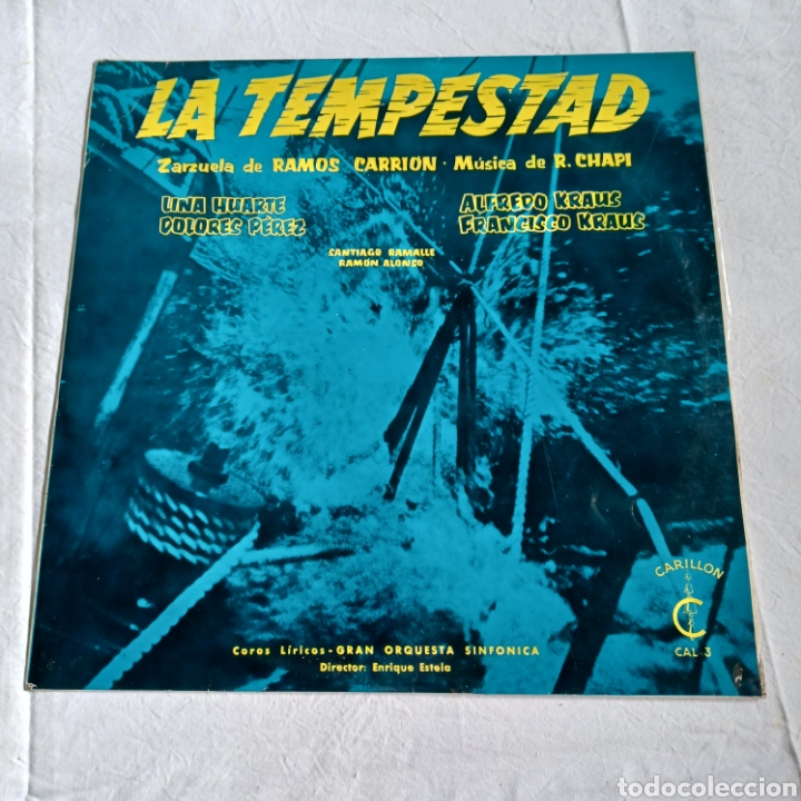 Discos de vinilo: ALFREDO KRAUS - LA TEMPESTAD - Foto 1