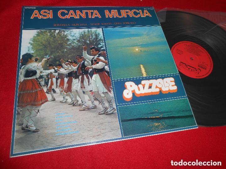 Vinyl-Schallplatten: ASI CANTA MURCIA RONDALLA MURCIALA GINES TORRANO TENOR SOLISTA LP 1980 PUZZLE ESPA&Ntilde;A SPAIN