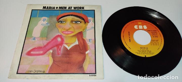 Discos de vinilo: Men At Work - Maria (7&rdquo;, Single) - Foto 1