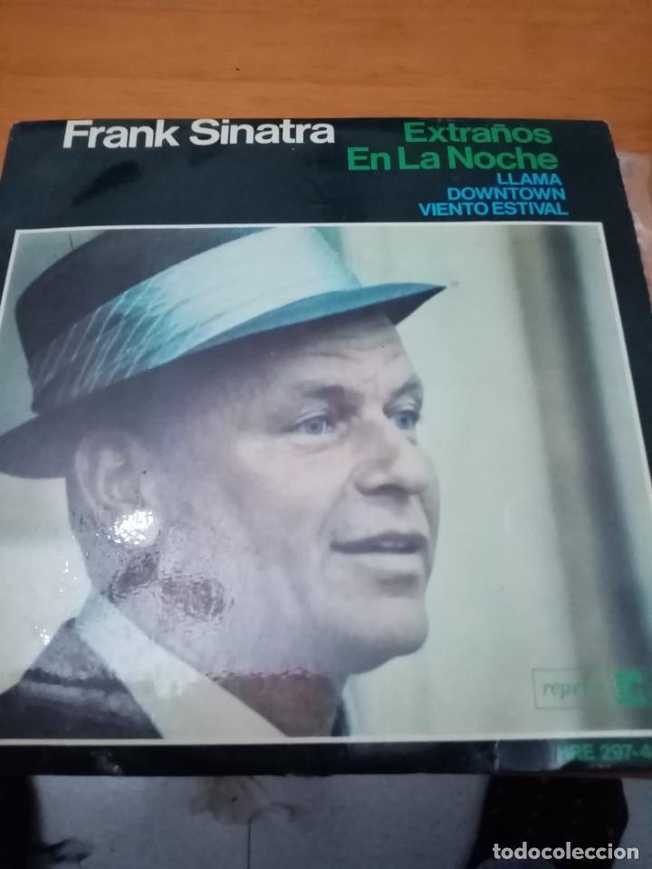 Discos de vinilo: FRANK SINATRA EXTRA&Ntilde;OS EN LA NOCHE, MRV - Foto 1