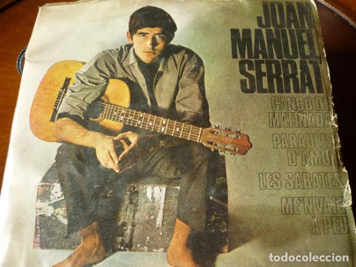 Discos de vinilo: DISCO SINGLE DE JOAN MANUEL SERRAT-1966 - Foto 1
