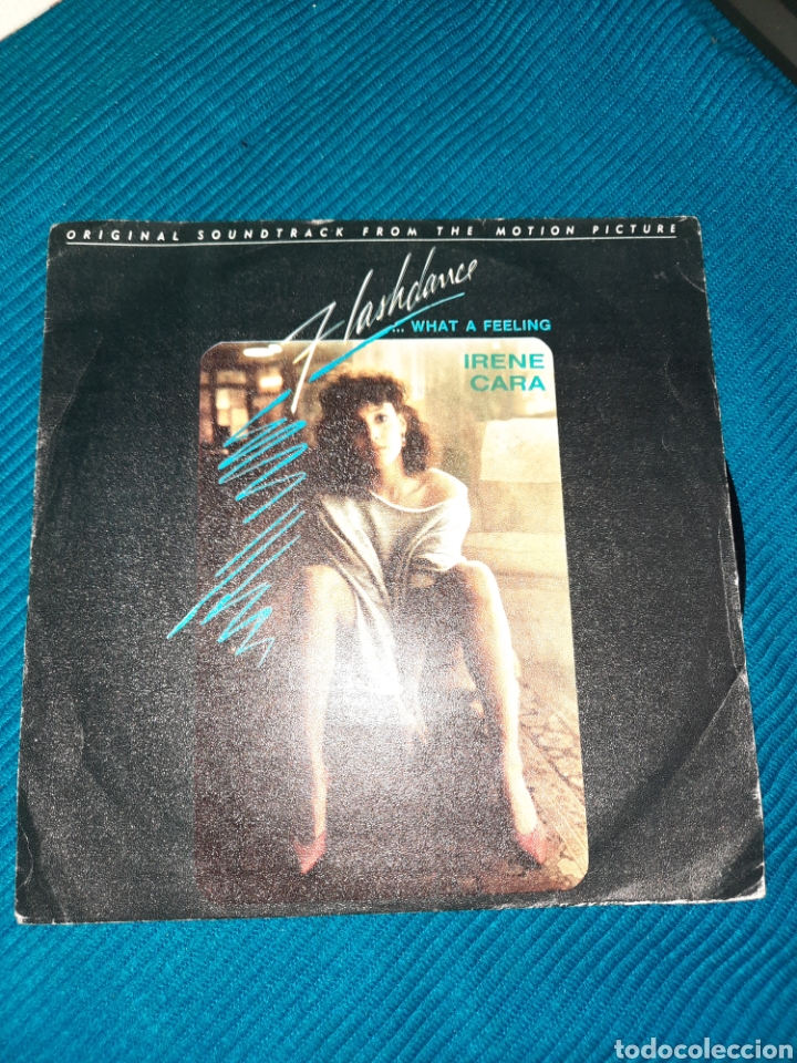 Discos de vinilo: SINGLE FLASHDANCE, IRENE CARA - Foto 1