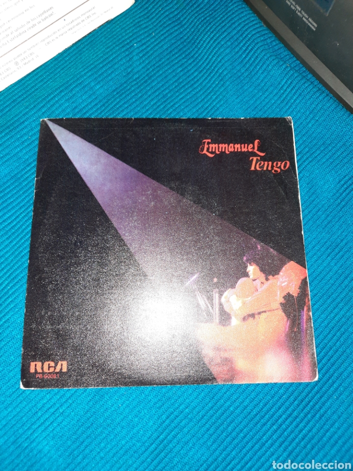 Discos de vinilo: SINGLE EMMANUEL, TENGO. 1983 - Foto 1