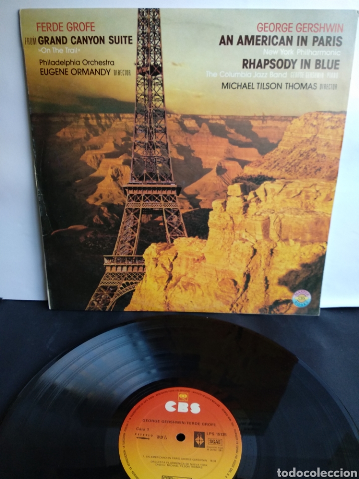 Discos de vinilo: *FERDE GROFE, GEORGE GERSHWIN, ARIOLA, 1981 A3 - Foto 1