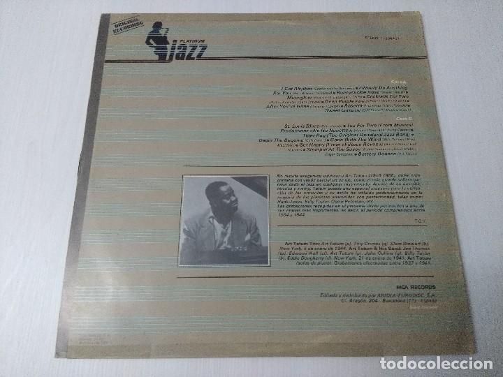Discos de vinilo: ART TATUM/MASTERPIECES/VINILO. - Foto 3
