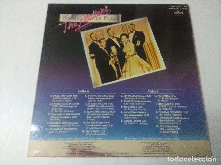 Discos de vinilo: THE PLATTERS/BODAS DE PLATA/VINILO. - Foto 3
