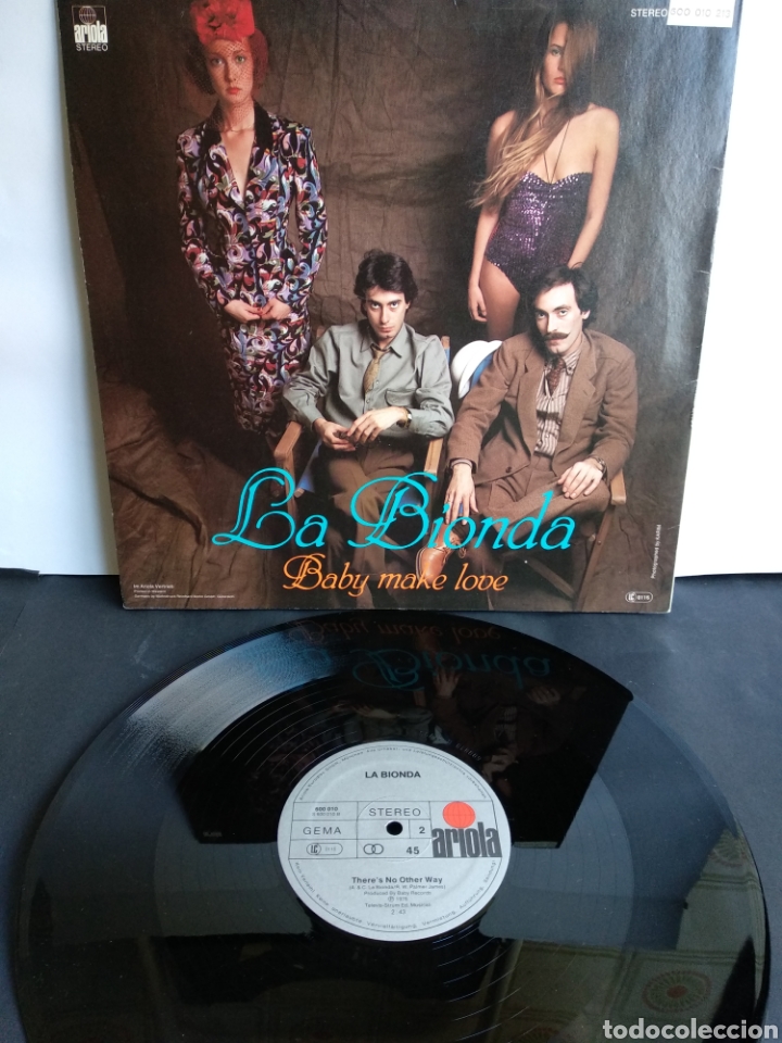 Discos de vinilo: *LA BIONDA, BABY MAKE LOVE, ARIOLA, 1978 - Foto 1 - 300402153