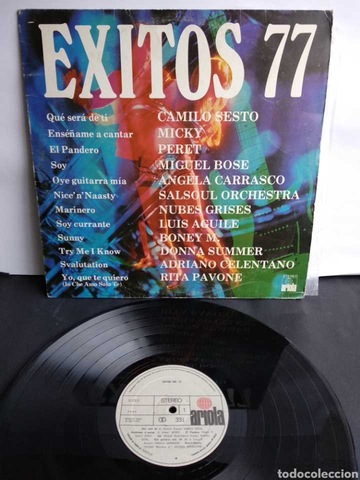 Discos de vinilo: *&Eacute;XITOS 77, ARIOLA, 1977 A3 - Foto 1