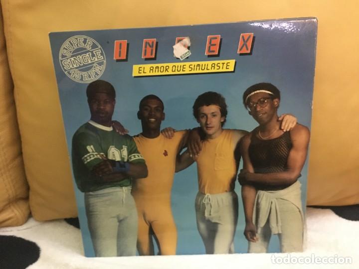 Discos de vinilo: Index el amor que simulaste - Foto 1