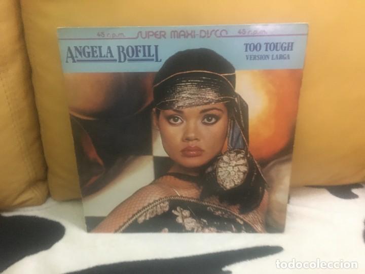 Discos de vinilo: &Aacute;ngela Bofill too tough - Foto 1