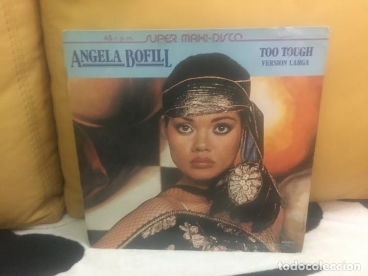 Discos de vinilo: &Aacute;ngela Bofill too tough - Foto 2