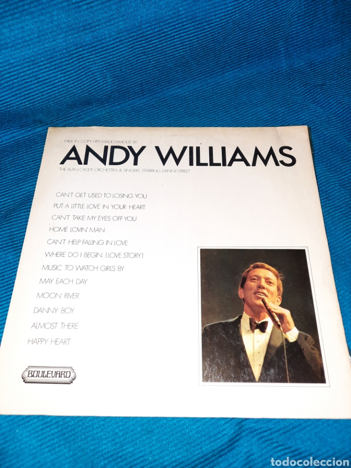 Discos de vinilo: LP ANDY WILLIAMS ,ORCHESTRA & SINGERS, 1972 - Foto 1