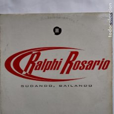 Discos de vinilo: RALPHI ROSARIO - SUDANDO, BAILANDO - 1995 - MAX MUSIC - SPAIN. Lote 300464743