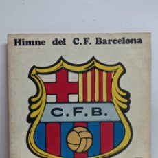 Discos de vinilo: HIMMNE DEL CF BARCELONA, FRANCESC BURRULL-C.CARAVANA (MOVIEPLAY 1969). Lote 300512678