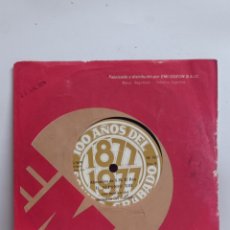 Discos de vinilo: S.M. EL REY D.ALFONSO XIII, ALOCUCION CON MOTIVO DEL AGUINALDO DEL SOLDADO (EMI 1977) -SINGLE-