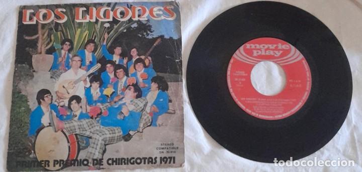Discos de vinilo: CARNAVAL DE C&Aacute;DIZ, SINGLE LOS LIGONES, DE 1971 - Foto 1