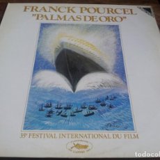Discos de vinilo: FRANCK POURCEL - PALMAS DE ORO - LP ORIGINAL EMI ODEON 1982