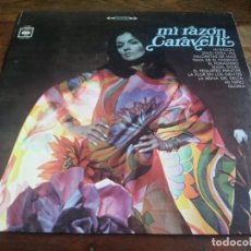 Discos de vinilo: CARAVELLI - MI RAZON CARAVELLI - LP ORIGINAL CBS 1973 HECHO EN COSTA RICA