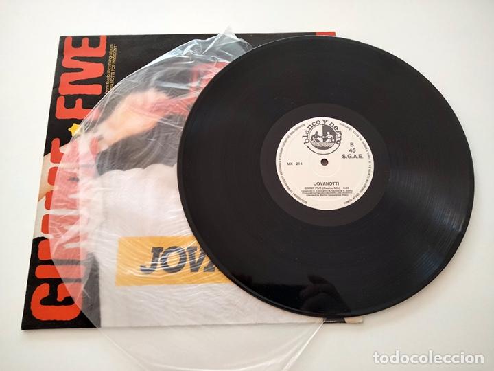 Discos de vinilo: VINILO MAXI-SINGLE JOVANOTTI. GIMME FIVE. 1988. - Foto 3