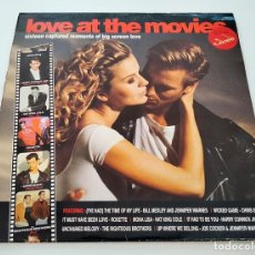 Discos de vinilo: VINILO LP LOVE AT THE MOVIES. 1991.. Lote 300596658