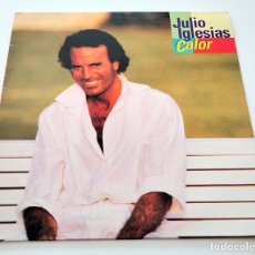 Discos de vinilo: VINILO LP JULIO IGLESIAS. CALOR. 1992.. Lote 300600553