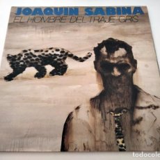 Discos de vinilo: VINILO LP JOAQUÍN SABINA. EL HOMBRE DEL TRAJE GRIS. 1988.. Lote 300602653