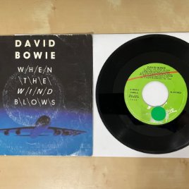David Bowie - When The Wind Blows / Instrumental - Single 7” SPAIN 1986