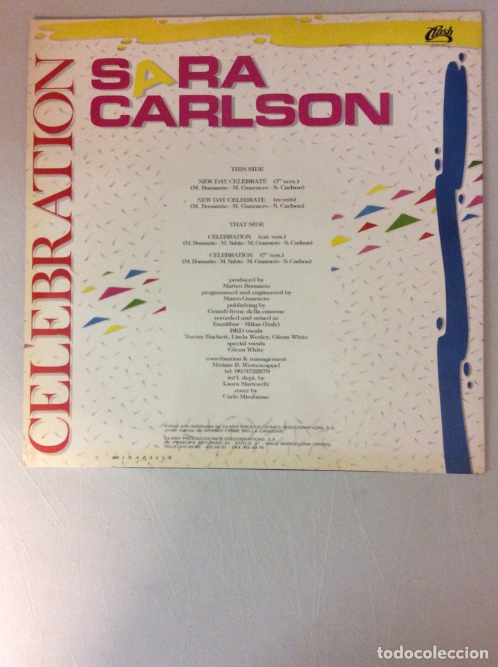 Discos de vinilo: Sara Carlson. Celebration. - Foto 2