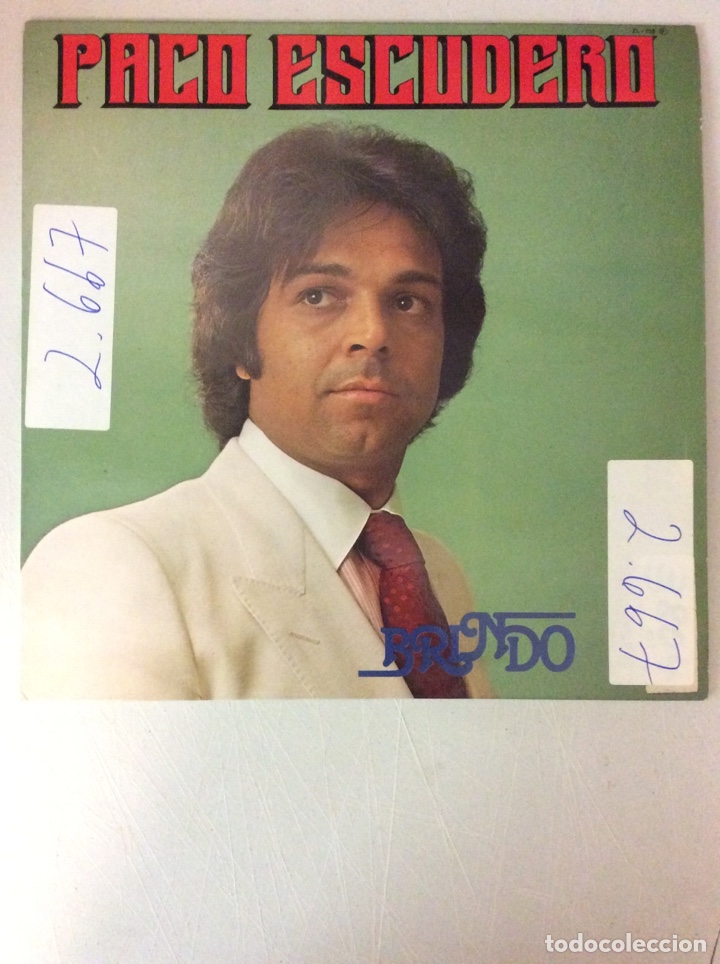 Discos de vinilo: Paco Escudero. Brindo - Foto 1