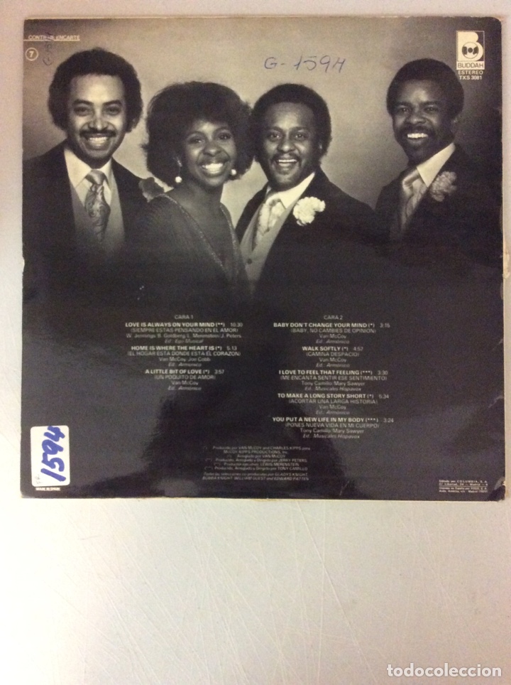 Discos de vinilo: Gladys Knight & The Pipe - Foto 2