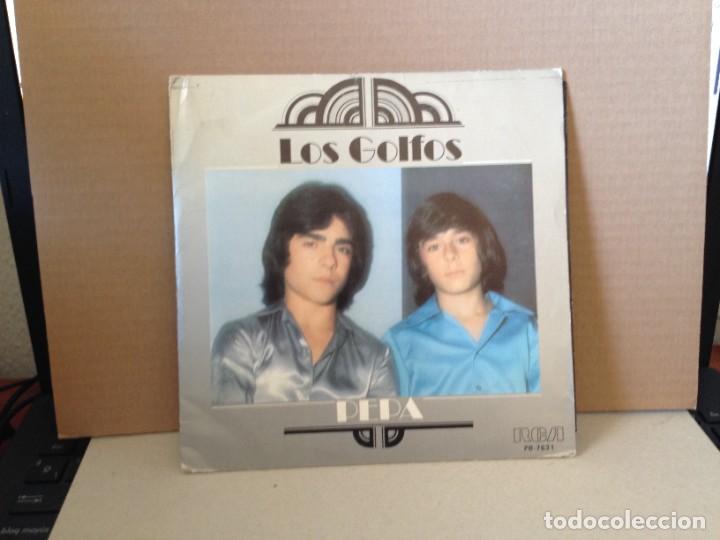 Vinyl-Schallplatten: LOS GOLFOS - PEPA / NO VALE LA PENA / 7&rdquo; VINYL PROMO + 3 FOTOS PROMOS SPAIN 1977 VINILO SIN USAR