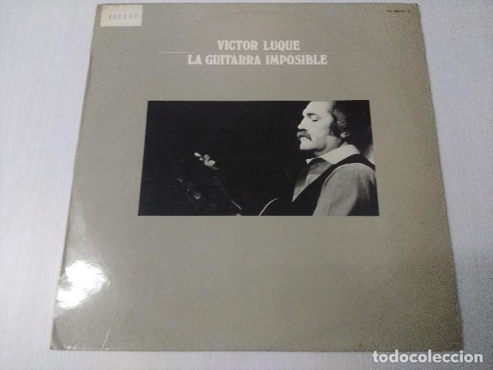 Disques de vinyle: VICTOR LUQUE/LA GUITARRA IMPOSIBLE/VINILO.