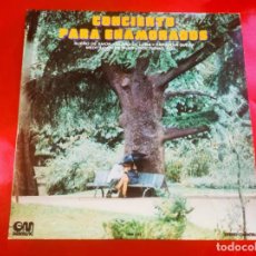 Discos de vinilo: LP-CONCIERTO PARA ENAMORADOS-101 CUERDAS-GRAMUSIC-1973-COLECCIONISTAS-7 TEMAS-BUEN ESTADO. Lote 300887978