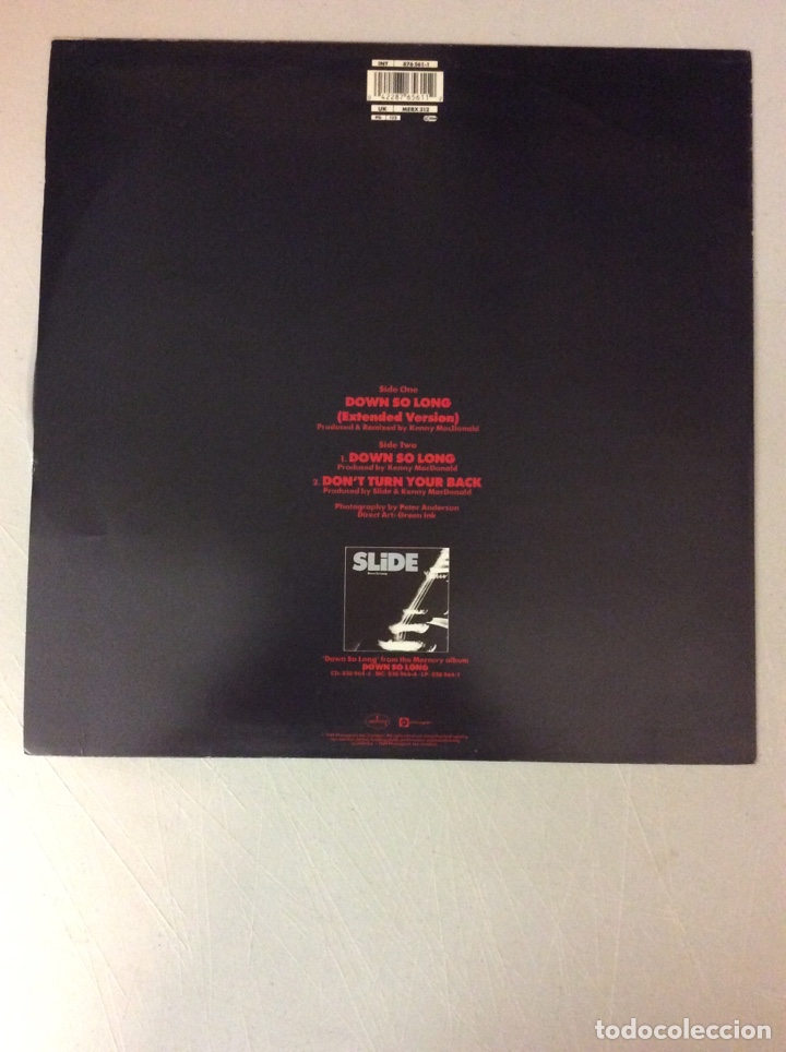Discos de vinilo: Slide. Down so long - Foto 2