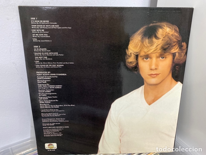 Discos de vinilo: John Schneider - Now Or Never (LP, Album) - Foto 2