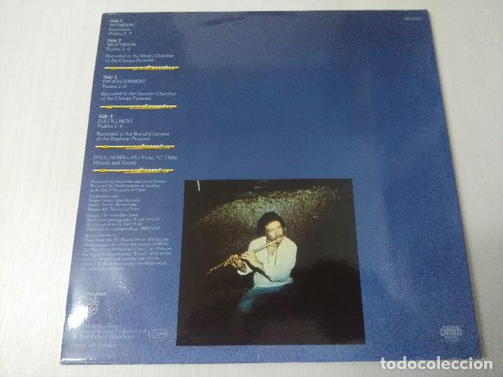 Discos de vinilo: PAUL HORN/INSIDE THE GREAT PYRAMID/VINILO DOBLE GATEFOLD. - Foto 4