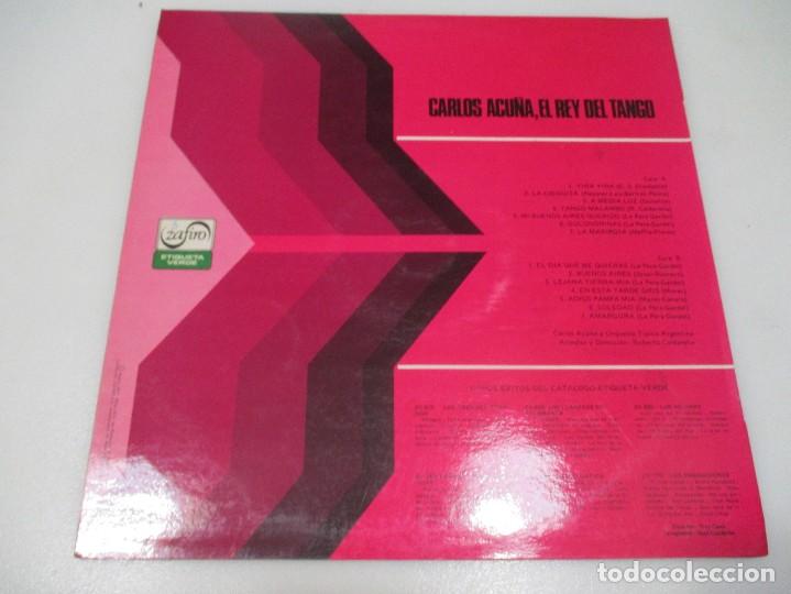 Discos de vinilo: CARLOS ACU&Ntilde;A, EL REY DEL TANGO DI440 - Foto 2