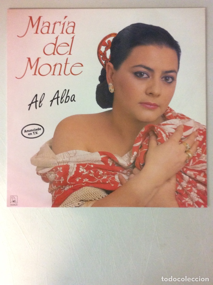 Discos de vinilo: Mar&iacute;a del Monte. Al alba. - Foto 1