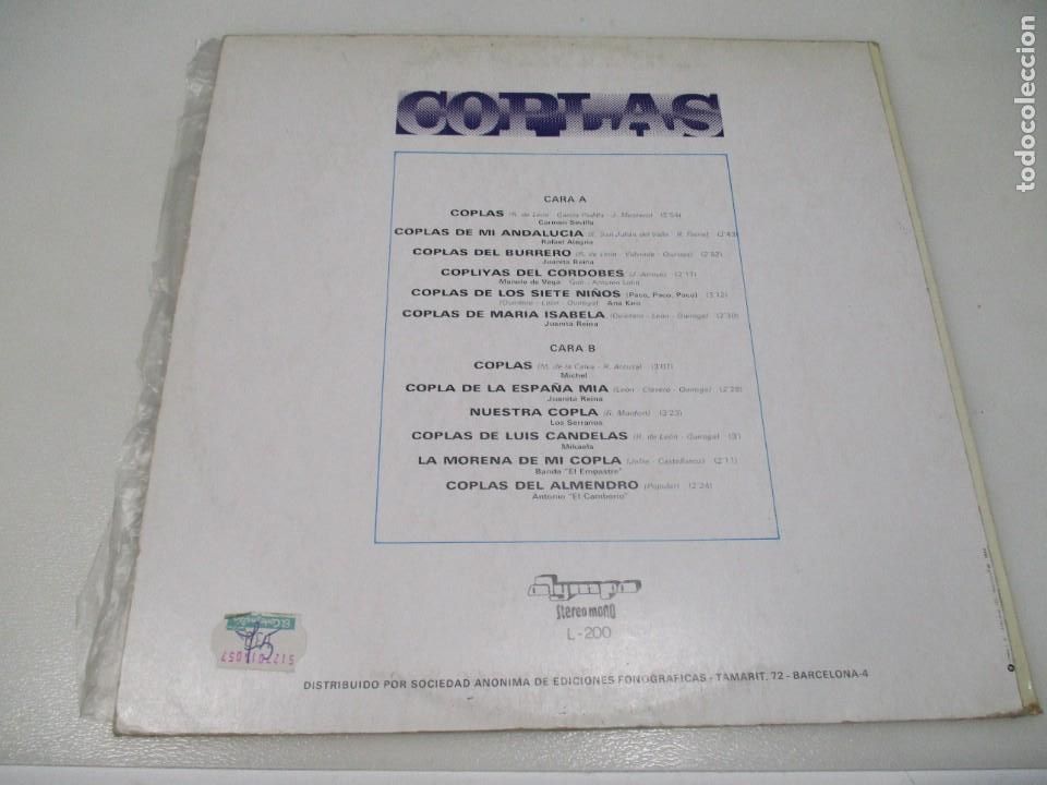 Discos de vinilo: COPLAS DI445 - Foto 2