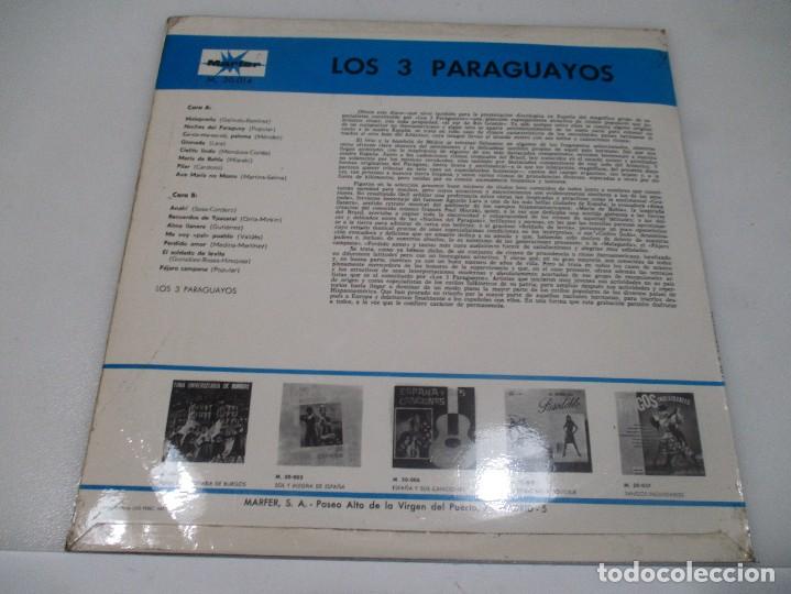 Discos de vinilo: LOS 3 PARAGUAYOS DI460 - Foto 2