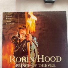 Discos de vinilo: ROBIN HOOD-PRINCE OF THIEVES-1991-BUEN ESTADO. Lote 300956703