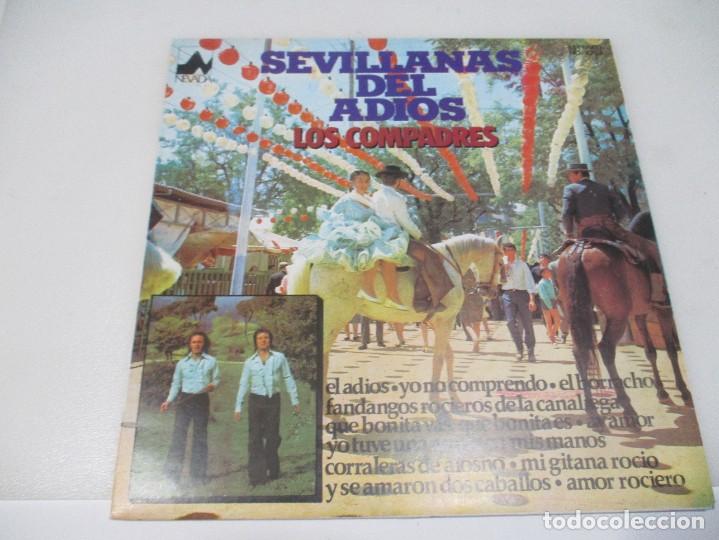 Discos de vinilo: LOS COMPADRES Sevillanas del adios DI481 - Foto 1