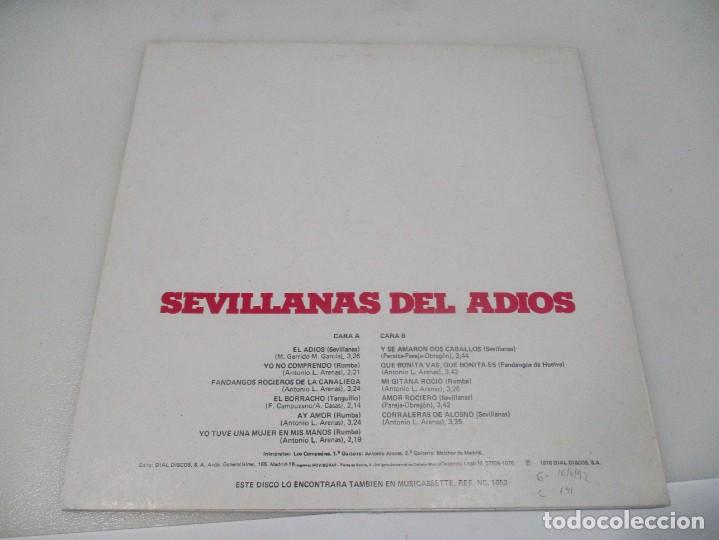 Discos de vinilo: LOS COMPADRES Sevillanas del adios DI481 - Foto 2